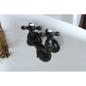 Vintage CC37T5 Two-Handle 2-Hole Tub Wall Mount Tub Faucet, Oil Rubbed Bronze