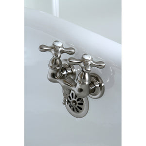 Vintage CC37T8 Two-Handle 2-Hole Tub Wall Mount Tub Faucet, Brushed Nickel
