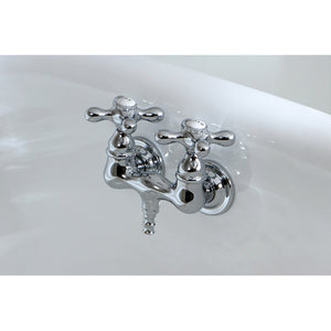 Vintage CC38T1 Two-Handle 2-Hole Tub Wall Mount Tub Faucet, Polished Chrome