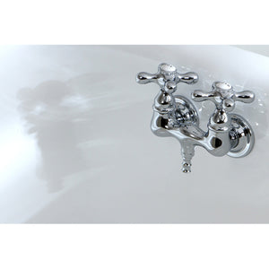 Vintage CC38T1 Two-Handle 2-Hole Tub Wall Mount Tub Faucet, Polished Chrome
