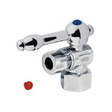 Vintage CC43101KL 1/2-Inch FIP x 3/8-Inch OD Comp Quarter-Turn Angle Stop Valve, Polished Chrome