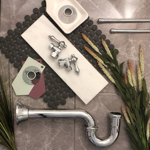 Trimscape CC43101LKB30 Traditional Plumbing Sink Trim Kit with P-Trap, Polished Chrome