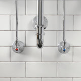 Trimscape CC43101LKB30 Traditional Plumbing Sink Trim Kit with P-Trap, Polished Chrome