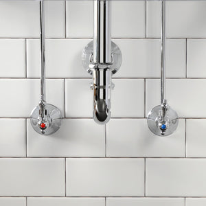 Trimscape CC43101LKB30 Traditional Plumbing Sink Trim Kit with P-Trap, Polished Chrome