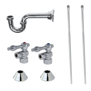 Trimscape CC43101LKB30 Traditional Plumbing Sink Trim Kit with P-Trap, Polished Chrome