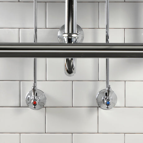 Trimscape CC43101VKB30 Traditional Plumbing Sink Trim Kit with P-Trap and Drain, Polished Chrome