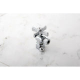 Millennium CC43101ZX 1/2-Inch FIP x 3/8-Inch OD Comp Quarter-Turn Angle Stop Valve, Polished Chrome