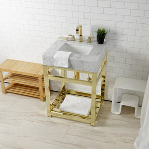 Trimscape CC43102DLLKB30 Contemporary Plumbing Sink Trim Kit with Bottle Trap, Polished Brass