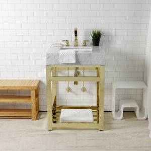 Trimscape CC43102DLLKB30 Contemporary Plumbing Sink Trim Kit with Bottle Trap, Polished Brass