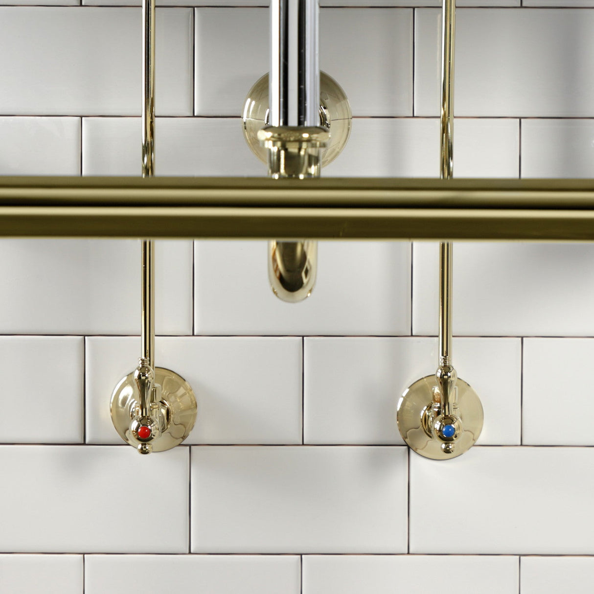 Trimscape CC43102VKB30 Traditional Plumbing Sink Trim Kit with P-Trap and Drain, Polished Brass