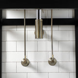 Trimscape CC43103DLLKB30 Contemporary Plumbing Sink Trim Kit with Bottle Trap, Antique Brass