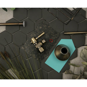 Trimscape CC43103DLTKF20 Contemporary Plumbing Toilet Trim Kit, Antique Brass