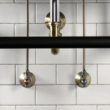 Trimscape CC43103VKB30 Traditional Plumbing Sink Trim Kit with P-Trap and Drain, Antique Brass