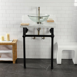 Trimscape CC43103VKB30 Traditional Plumbing Sink Trim Kit with P-Trap and Drain, Antique Brass