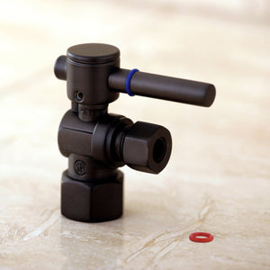 Concord CC43105DL 1/2-Inch FIP x 3/8-Inch OD Comp Quarter-Turn Angle Stop Valve, Oil Rubbed Bronze