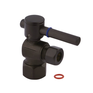Concord CC43105DL 1/2-Inch FIP x 3/8-Inch OD Comp Quarter-Turn Angle Stop Valve, Oil Rubbed Bronze