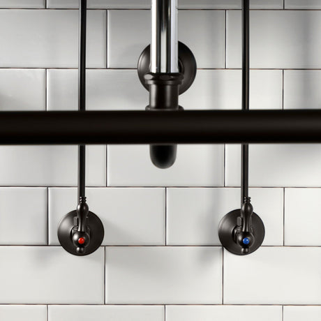 Trimscape CC43105VKB30 Traditional Plumbing Sink Trim Kit with P-Trap and Drain, Oil Rubbed Bronze