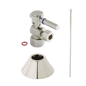 Trimscape CC43106DLTKF20 Contemporary Plumbing Toilet Trim Kit, Polished Nickel
