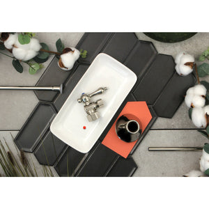 Trimscape CC43106TKF20 Traditional Plumbing Toilet Trim Kit, Polished Nickel