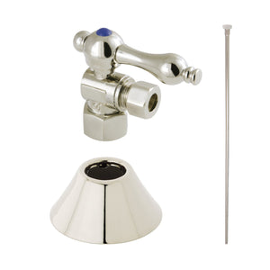 Trimscape CC43106TKF20 Traditional Plumbing Toilet Trim Kit, Polished Nickel
