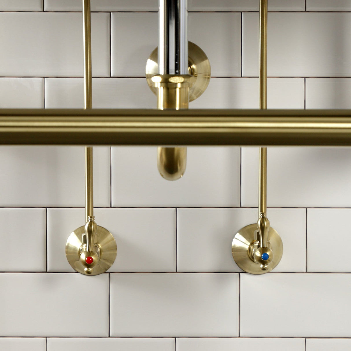 Trimscape CC43107VKB30 Traditional Plumbing Sink Trim Kit with P-Trap and Drain, Brushed Brass