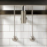 Trimscape CC43108DLLKB30 Contemporary Plumbing Sink Trim Kit with Bottle Trap, Brushed Nickel