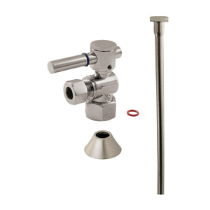 Trimscape CC43108DLTKF20 Contemporary Plumbing Toilet Trim Kit, Brushed Nickel