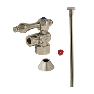 Trimscape CC43108TKF20 Traditional Plumbing Toilet Trim Kit, Brushed Nickel