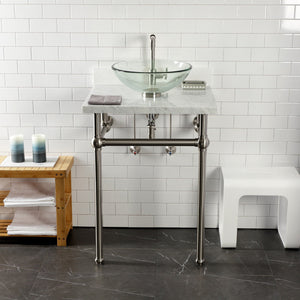 Trimscape CC43108VKB30 Traditional Plumbing Sink Trim Kit with P-Trap and Drain, Brushed Nickel