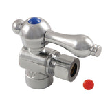 Vintage CC43201 1/2-Inch Sweat x 3/8-Inch OD Comp Quarter-Turn Angle Stop Valve, Polished Chrome