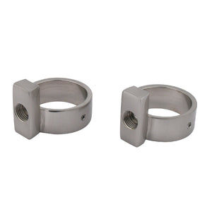 Vintage CC438 Drain Bracelets for Supply Line Support, Brushed Nickel