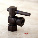 Concord CC44105DL 1/2-Inch FIP x 1/2 or 7/16-Inch Slip Joint Quarter-Turn Angle Stop Valve, Oil Rubbed Bronze