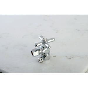 Vintage CC44401X 1/2-Inch FIP x 1/2-Inch OD Comp Quarter-Turn Angle Stop Valve, Polished Chrome