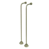 Vintage CC468 Single Offset Bath Supply, Brushed Nickel