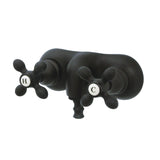 Vintage CC47T5 Two-Handle 2-Hole Tub Wall Mount Clawfoot Tub Faucet, Oil Rubbed Bronze