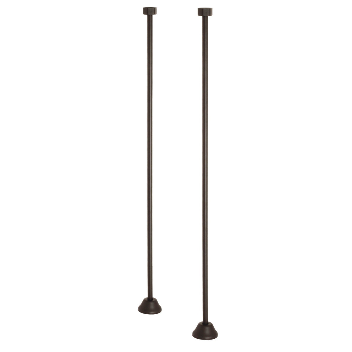 Vintage CC485 Straight Bath Supply, Oil Rubbed Bronze