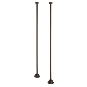 Vintage CC485 Straight Bath Supply, Oil Rubbed Bronze