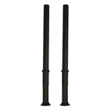 Vintage CC495 Concealed Adjustable Height Shell for Supply Lines, Oil Rubbed Bronze