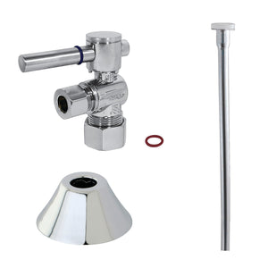Trimscape CC53301DLTKF20 Contemporary Plumbing Toilet Trim Kit, Polished Chrome