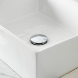 Trimscape CC53301DLTRMK1 Traditional Plumbing Sink Trim Kit with P-Trap and Drain (No Overflow), Polished Chrome