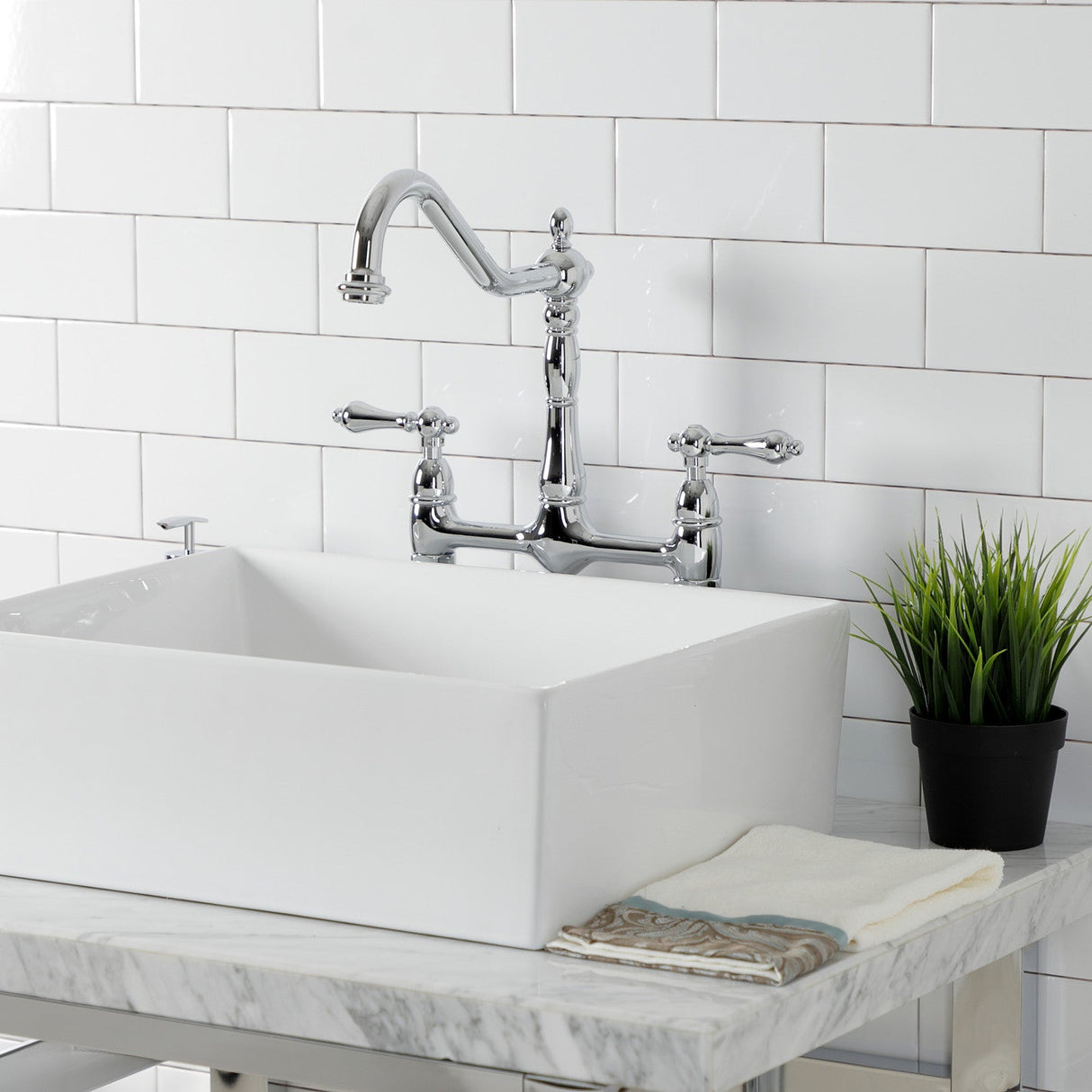 Trimscape CC53301DLTRMK1 Traditional Plumbing Sink Trim Kit with P-Trap and Drain (No Overflow), Polished Chrome