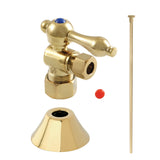 Trimscape CC53302TKF20 Traditional Plumbing Toilet Trim Kit, Polished Brass