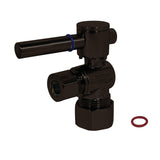 Concord CC53305DL 5/8-Inch OD Comp x 3/8-Inch OD Comp Quarter-Turn Angle Stop Valve, Oil Rubbed Bronze