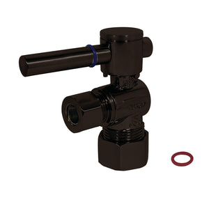 Concord CC53305DL 5/8-Inch OD Comp x 3/8-Inch OD Comp Quarter-Turn Angle Stop Valve, Oil Rubbed Bronze