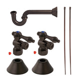 Trimscape CC53305LKB30 Traditional Plumbing Sink Trim Kit with P-Trap, Oil Rubbed Bronze