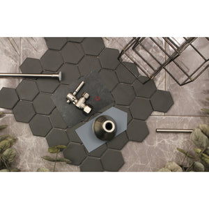 Trimscape CC53308DLTKF20 Contemporary Plumbing Toilet Trim Kit, Brushed Nickel