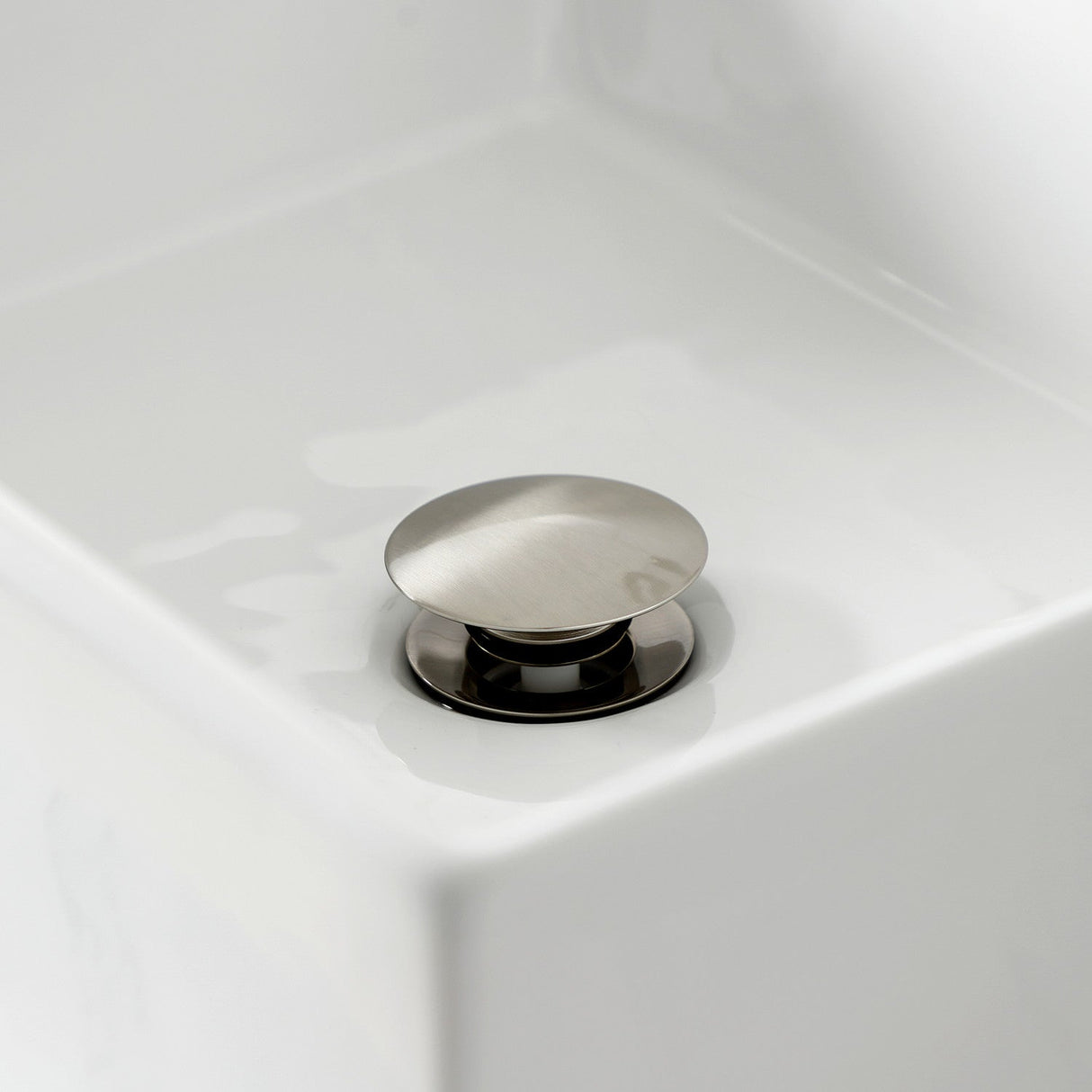 Trimscape CC53308DLTRMK1 Traditional Plumbing Sink Trim Kit with P-Trap and Drain (No Overflow), Brushed Nickel