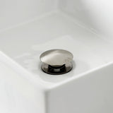 Trimscape CC53308DLTRMK1 Traditional Plumbing Sink Trim Kit with P-Trap and Drain (No Overflow), Brushed Nickel