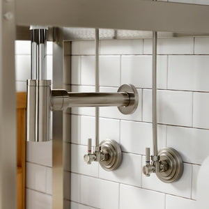 Trimscape CC53308DLTRMK1 Traditional Plumbing Sink Trim Kit with P-Trap and Drain (No Overflow), Brushed Nickel