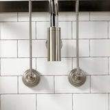Trimscape CC53308DLTRMK2 Traditional Plumbing Sink Trim Kit with P-Trap and Overflow Drain, Brushed Nickel